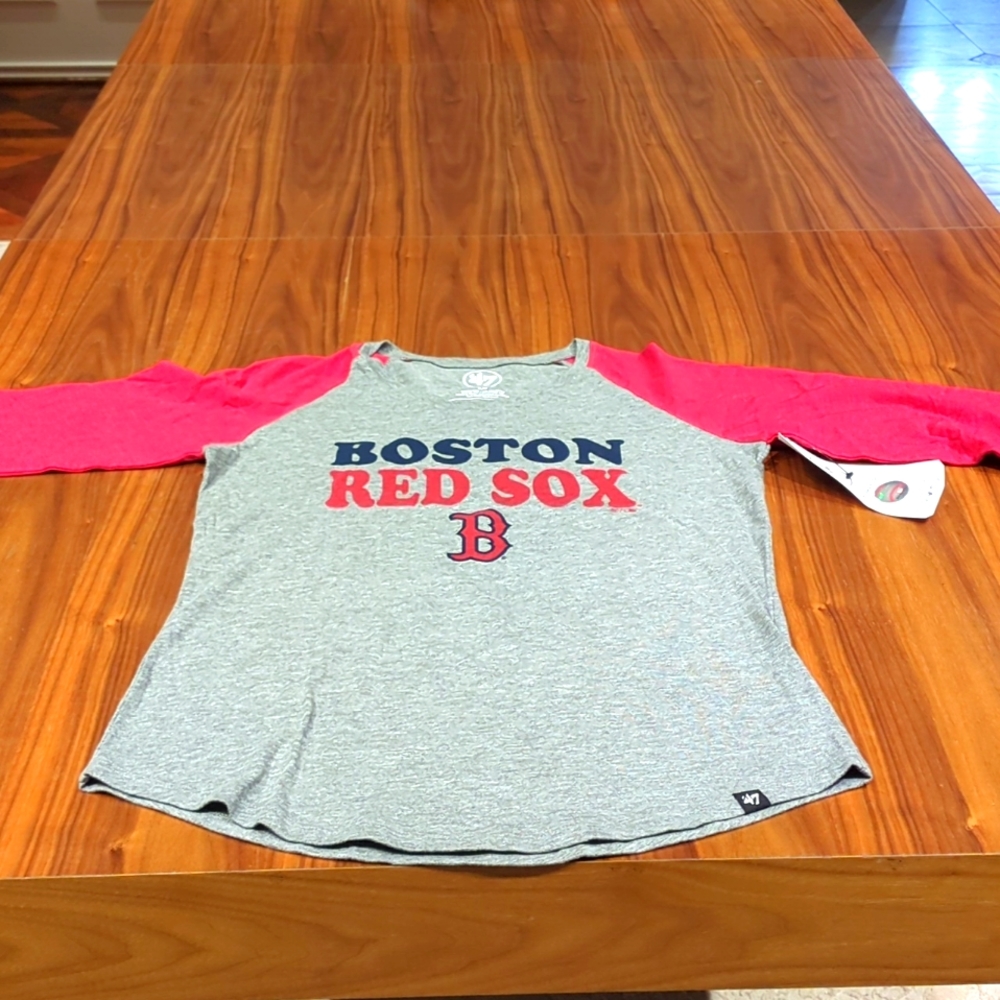 Boston Red Sox 3/4 sleeve Jersey